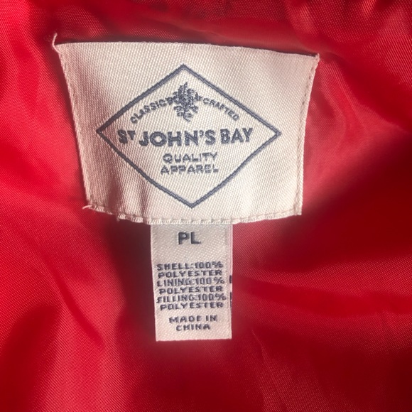 St Johns Bay Plaid Vest size L - Picture 5 of 6